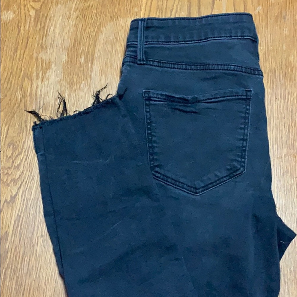 Old navy faded black jeans